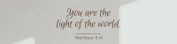 Bible Inspirational Verse LinkedIn Banner Image Preview