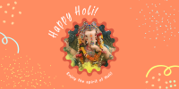 Happy Holi Festival Twitter Post