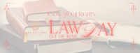 Law Day Greeting Facebook Cover Image Preview