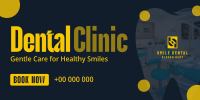 Professional Dental Clinic Twitter Post Image Preview