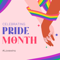 Live With Pride Instagram Post Design