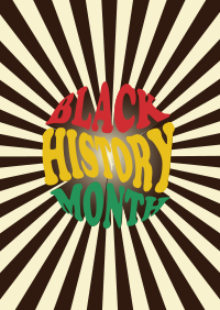 Groovy Black History Poster