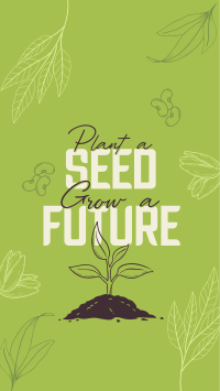 Earth Day Seed Planting YouTube Short