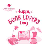 Book Day Greeting Instagram Post