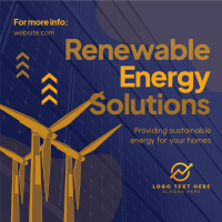 Renewable Energy Solutions Instagram Post