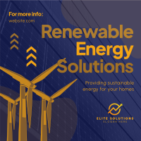 Renewable Energy Solutions Instagram Post Image Preview