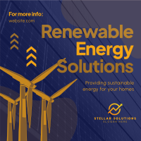 Renewable Energy Solutions Instagram Post Image Preview