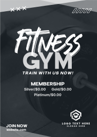 Fitness Gym Poster