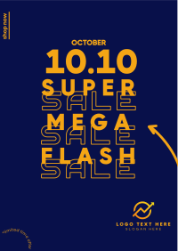 Flash Sale 10.10 Flyer