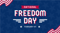 USA Freedom Day Animation