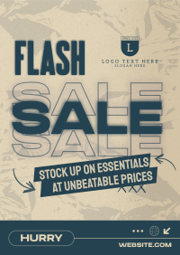 Urban Flash Sale  Poster Design