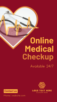 Online Medical Checkup Instagram Story