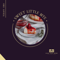 Sweet Little Bite Instagram Post