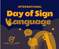 Sign Language Day Facebook Post