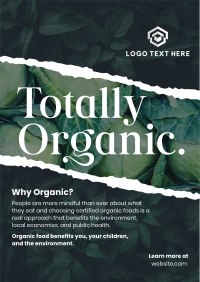 Totally Organic Flyer