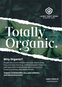 Totally Organic Flyer