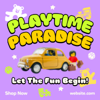 Toy Shop Playtime Instagram Post Image Preview