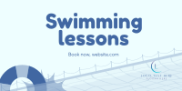 Swimming Lessons Twitter Post