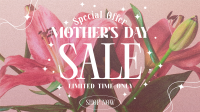 Sale Mother's Day Flowers  Animation