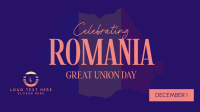 Romanian Celebration Facebook Event Cover