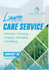 Lawn Care Maintenance Flyer