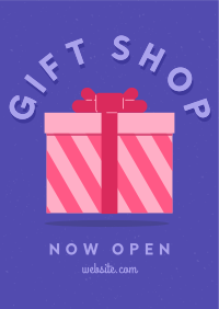 Retro Gift Shop Poster