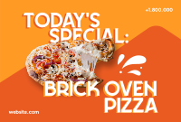 Brick Oven Pizza Pinterest Cover
