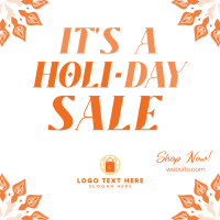 Holi-Day Sale Instagram Post