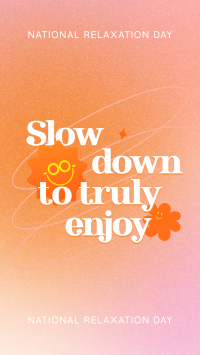 Slow Down & Enjoy YouTube Short