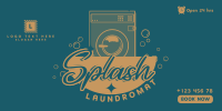 Splash Laundromat Twitter Post