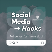 Social Media Hacks Linkedin Post