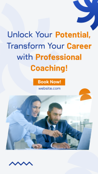 Professional Career Coaching YouTube Short Design