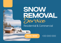 Snow Removers Postcard