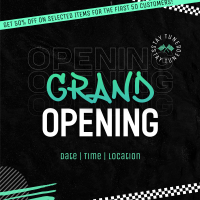 Street Grand Opening Instagram Post