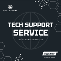 Tech Support Instagram Post Image Preview