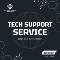 Tech Support Instagram Post Image Preview