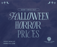 Vintage Halloween Sale Facebook Post