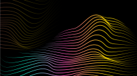 Digital Waveform Zoom Background