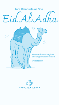 Eid Al Adha Camel Facebook Story