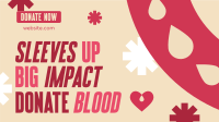 Droplet Blood Donation Animation
