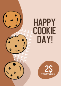 Cute Cookie Day  Flyer