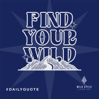 Wild Outdoor Adventure Instagram Post Image Preview