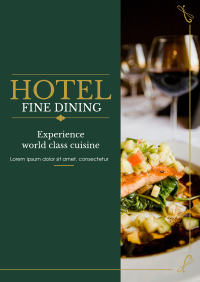 Hotel Fine Dining Poster