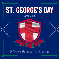 St. George's Day Celebration Linkedin Post