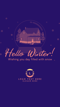 Snow Globe Instagram Reel