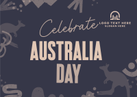 Celebrate Australia Postcard