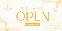 Oriental Cuisine Now Open Twitter Post