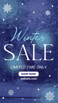 Winter Season Sale Instagram Reel Image Preview