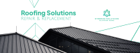 Residential Roofing Solutions Facebook Cover Image Preview