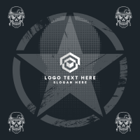 Military Skull Face Twitch Profile Picture Image Preview